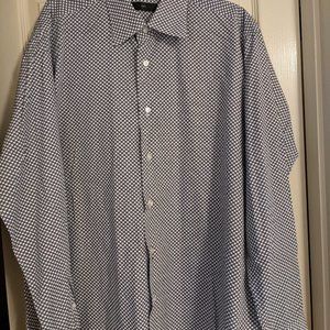 Zegna Men's Button Down Shirt 44